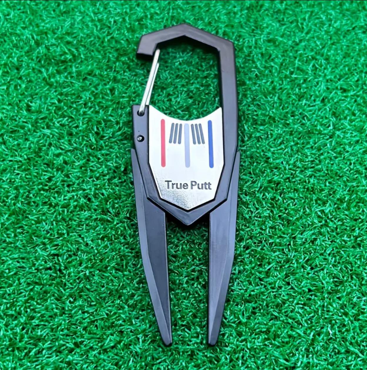 Pitch repairer with ball marker