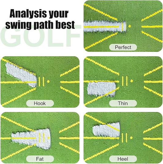 Golf Training Mat, Premium Golf Impact Mat for Swing Detection