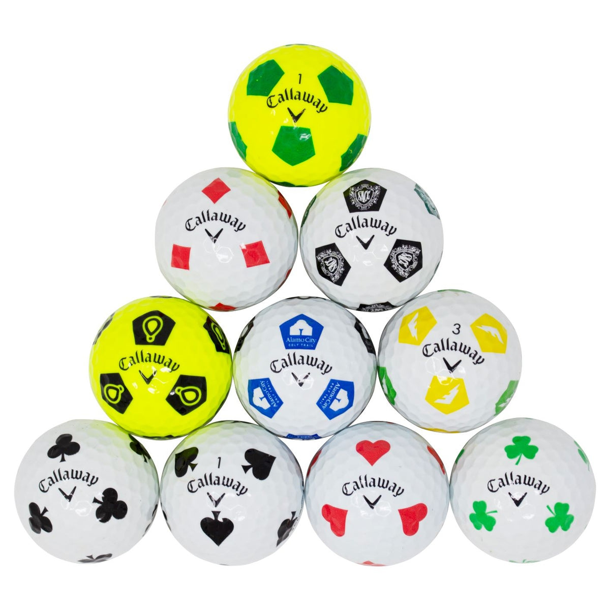 Callaway Chrome Soft Truvis Palline Da Golf – Zampe Verdi (1 Dozzina) – 3 Pezzi - Foto 2
