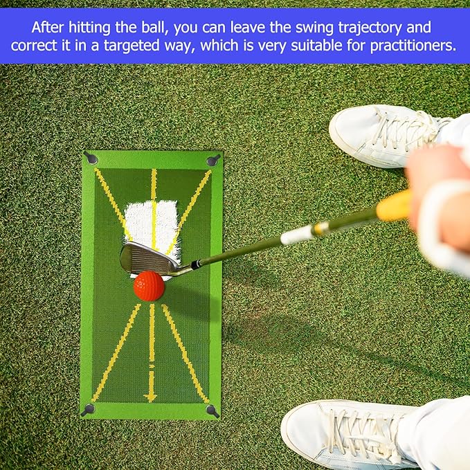 Golf Training Mat, Premium Golf Impact Mat for Swing Detection